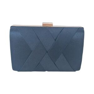 NWOT La Regale Black Evening Crossbody Box Purse/Clutch